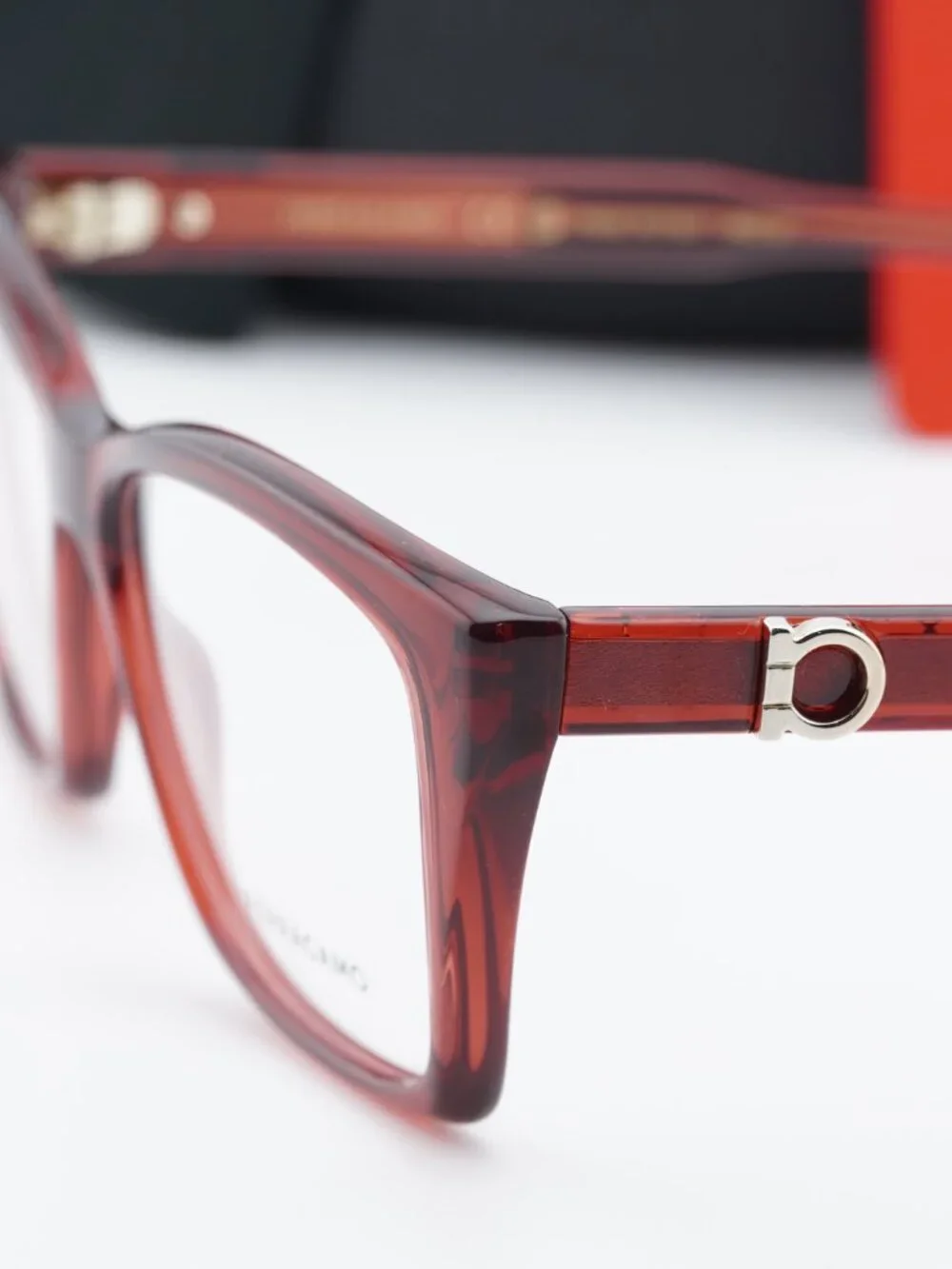 Salvatore Ferragamo SF3030E 616 Square Eyeglasses 54mm – Red